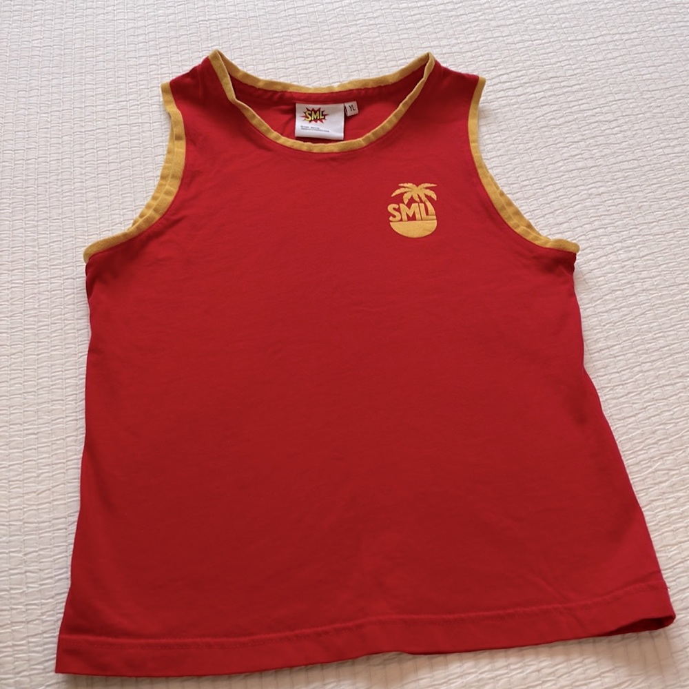 SML merch. Boys tank top. Youth Large